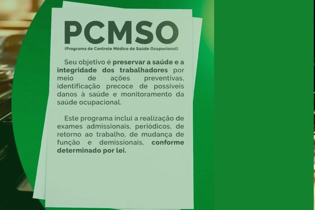 GUIA PARA UM PCMSO EFICIENTE