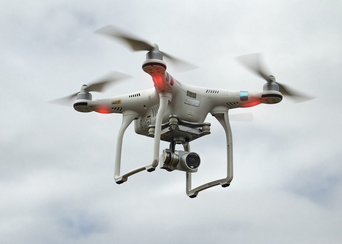 drone na segurança do trabalho