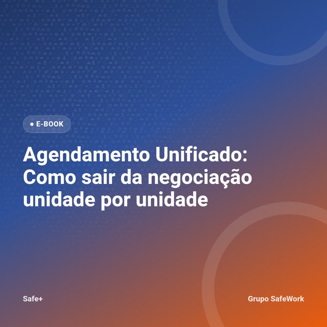 Capa do e-book Agendamento Unificado