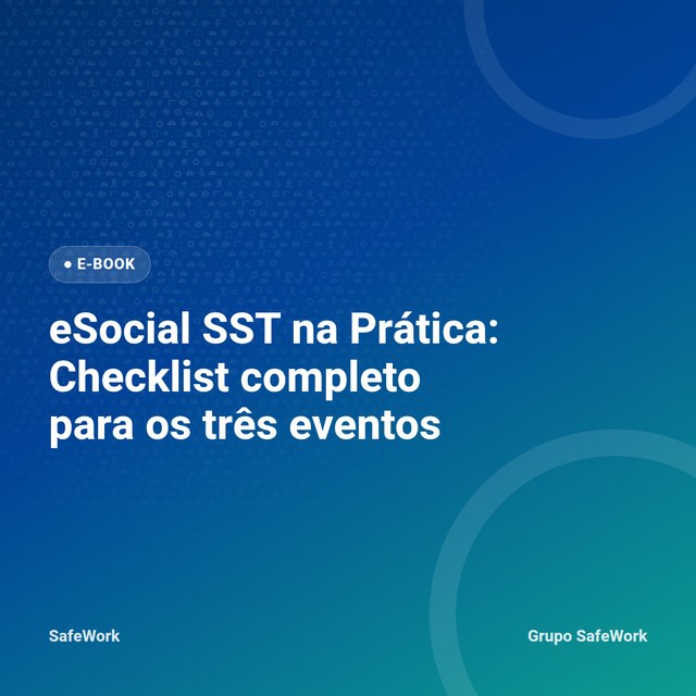 Capa do e-book eSocial SST na Prática