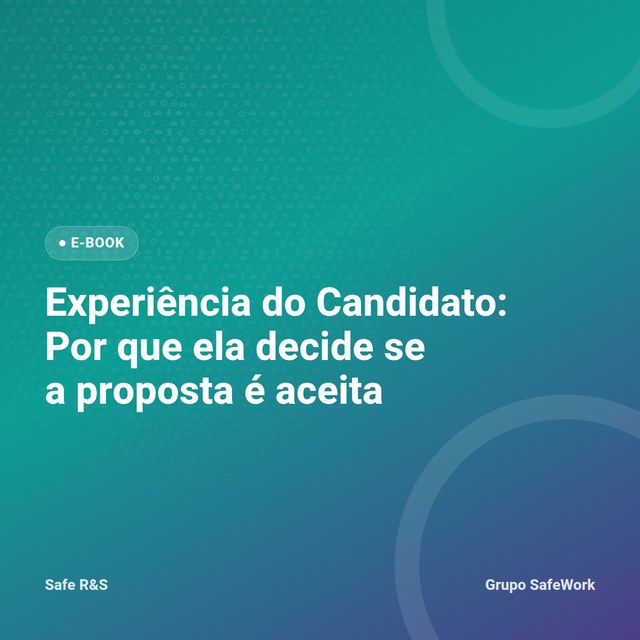 Capa do e-book Experiência do Candidato