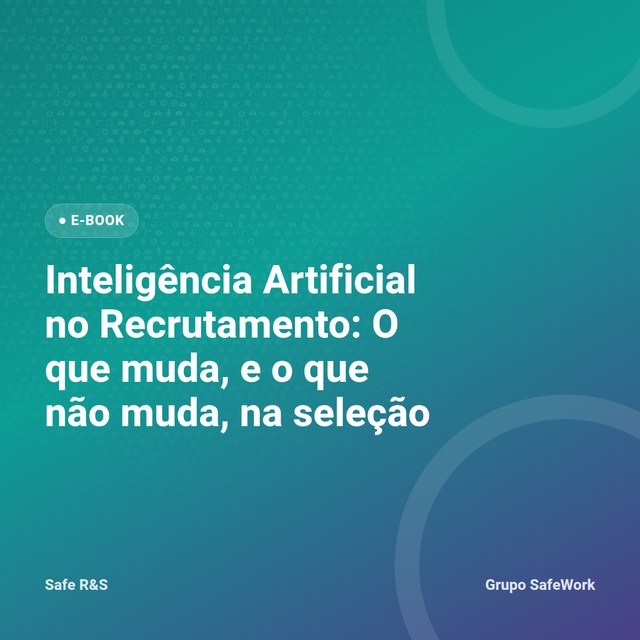 Capa do e-book Inteligência Artificial no Recrutamento
