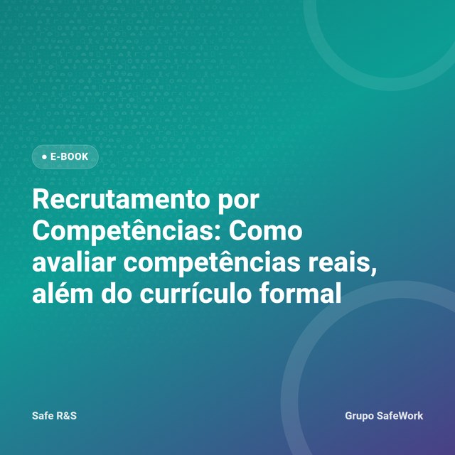 Capa do e-book Recrutamento por Competências